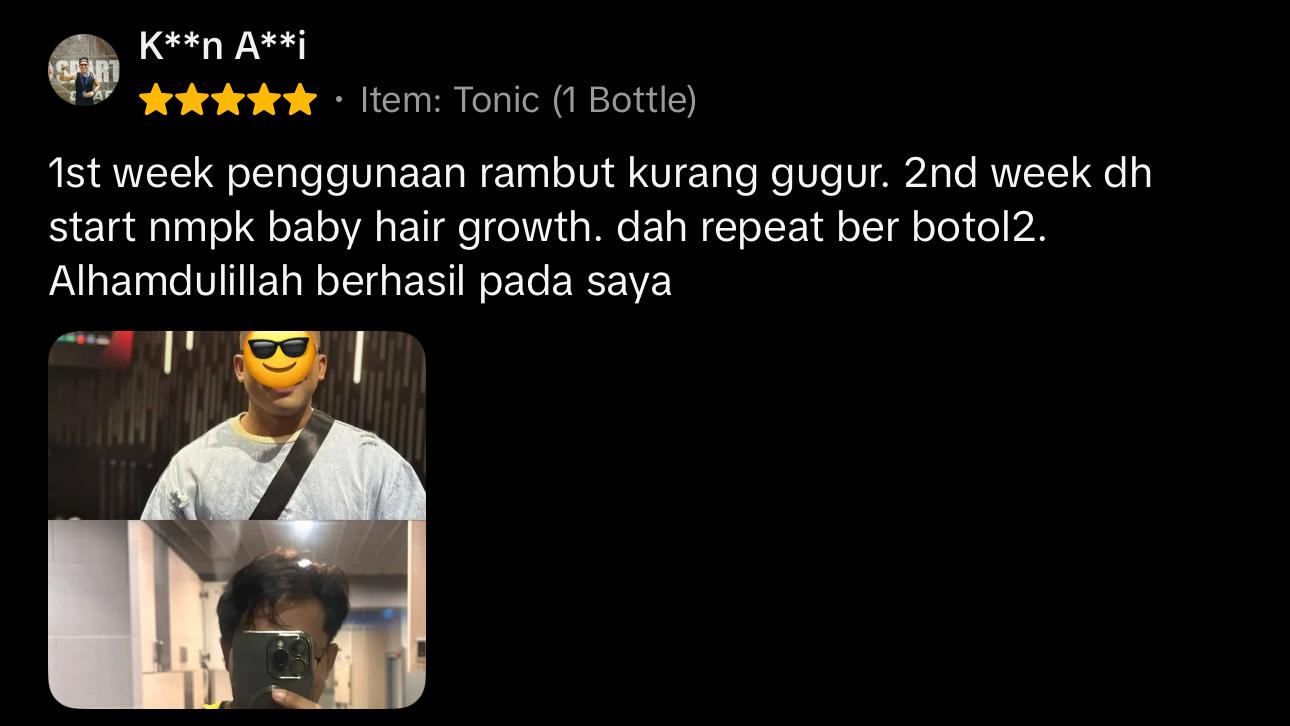 Testimoni Bloom Hair Care 5