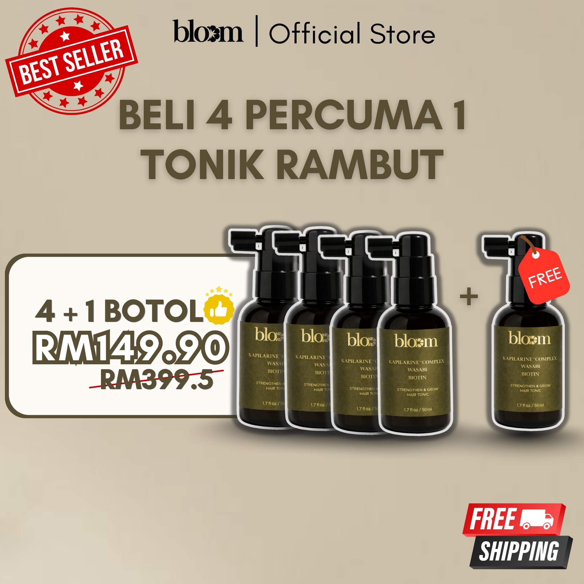 Tonik 4 + Percuma 1